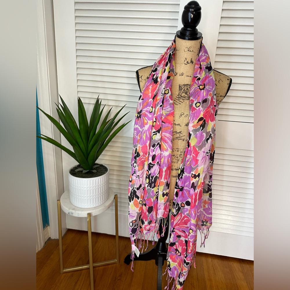 Lilly Pulitzer Murfee Silk/Cashmere Scarf